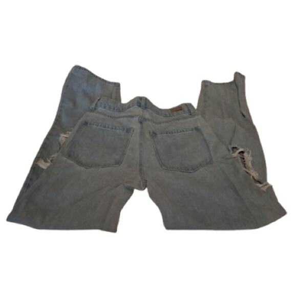 QVC Baggy Distressed Jeans Grunge Style Size 27 - Picture 4 of 4